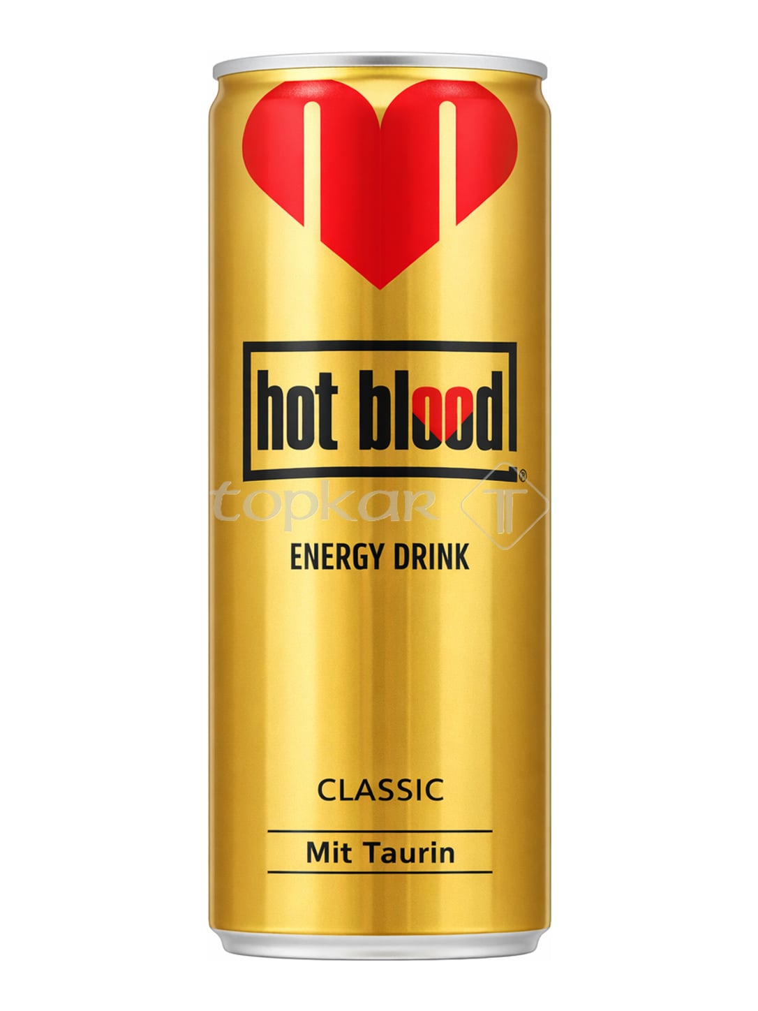 Hot Blood Energy Drink Classic 250 ml – Energy Drink mit Taurin und Koffein