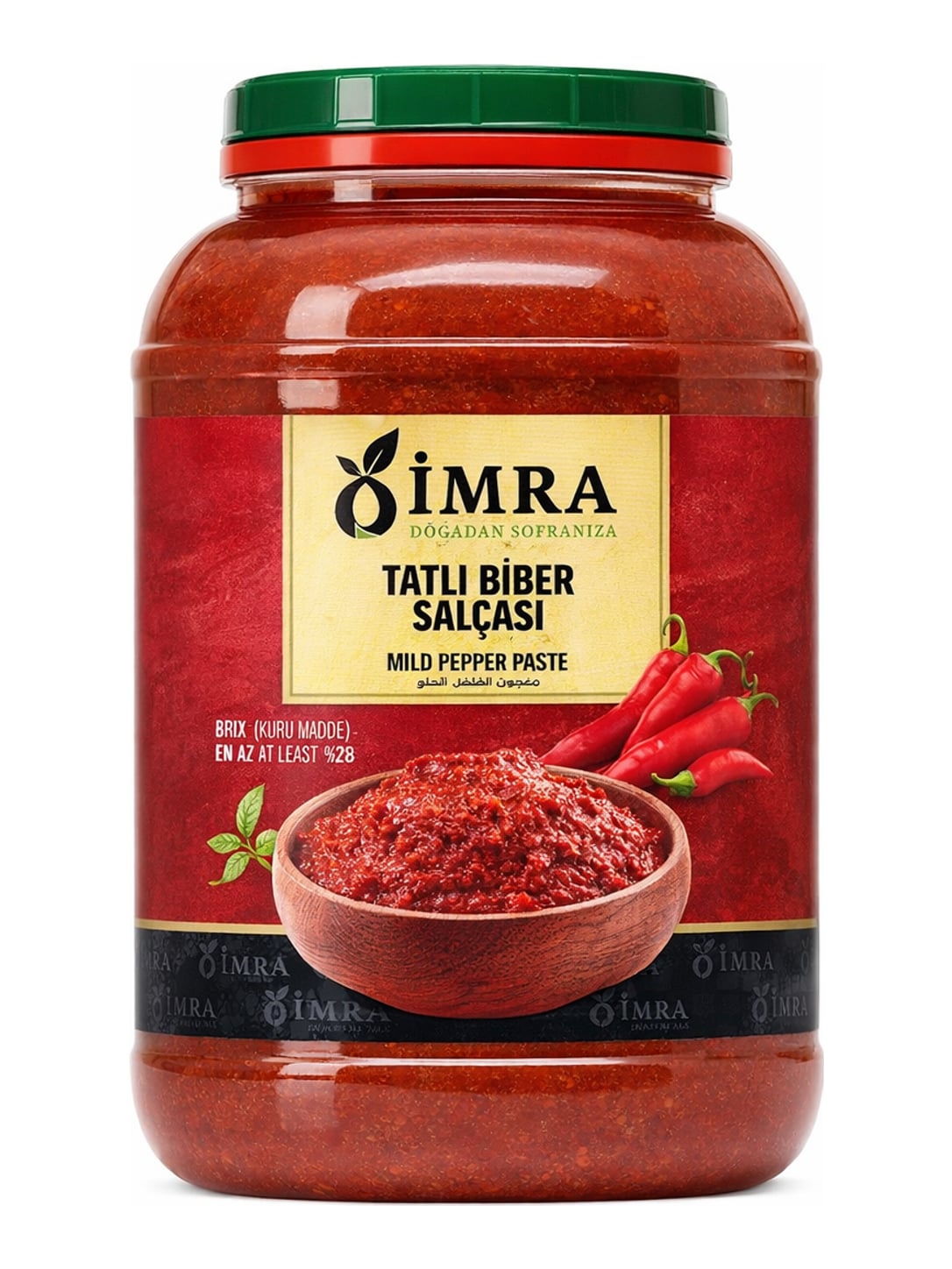 Imra Tatlı Biber Salçası 4050g – milde Paprikapaste doppelt konzentriert