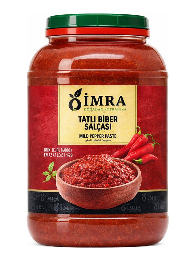 Imra Tatlı Biber Salçası 4050g – milde Paprikapaste doppelt konzentriert