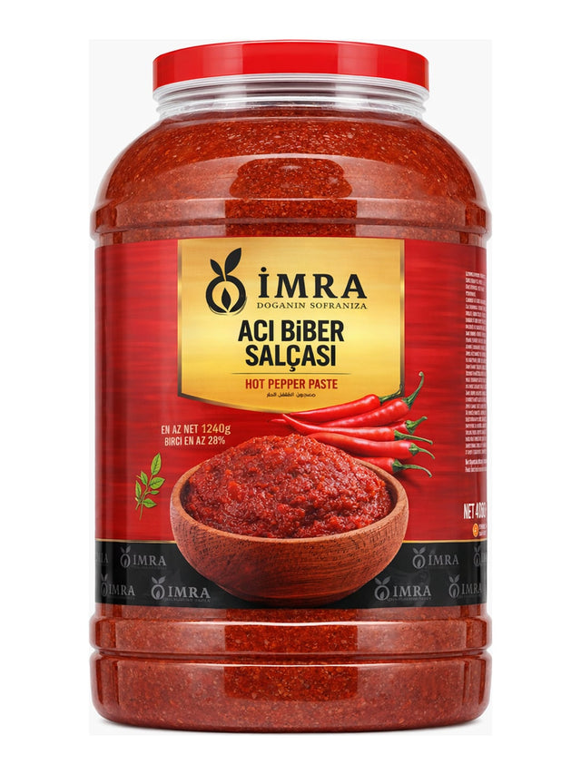 Imra Acı Biber Salçası 4050g – Scharfes Paprikamark doppelt konzentriert