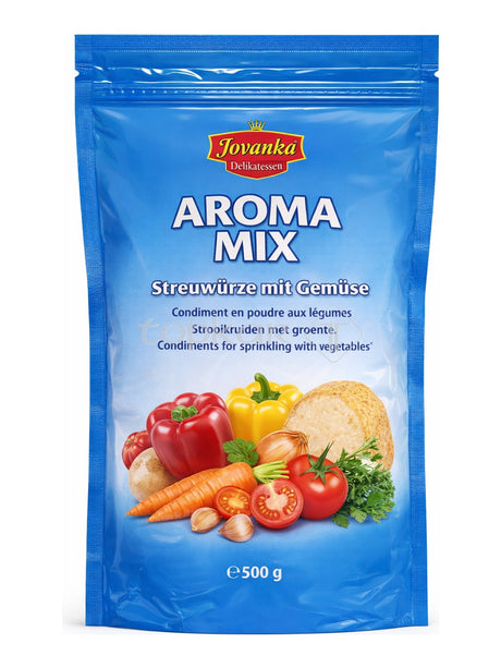Ivanka Delikatessen Aroma Mix 500g – Streuwürze mit Gemüse für Suppen und Saucen