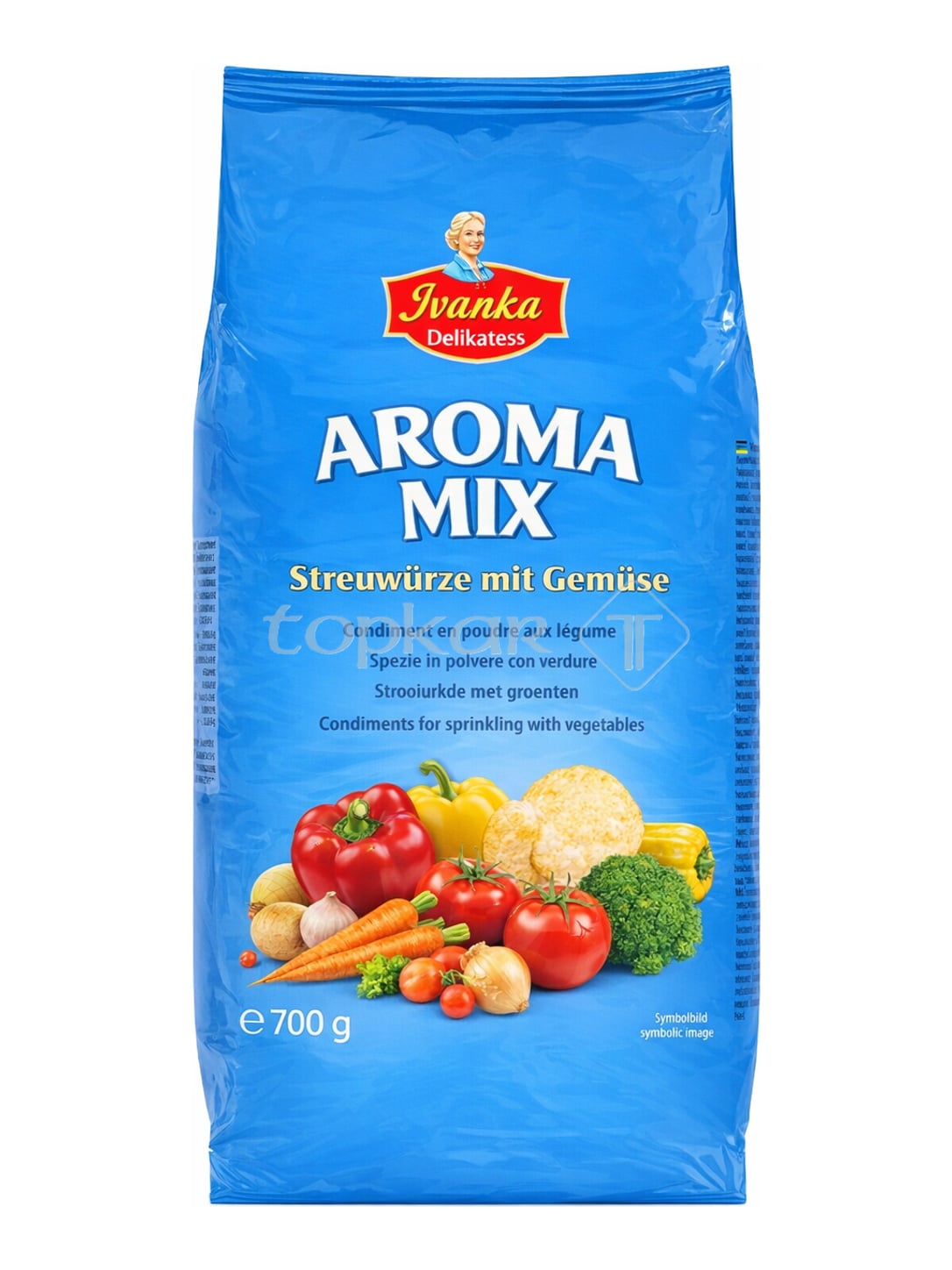 Ivanka Delikatessen Aroma Mix 700g – Streuwürze mit Gemüse