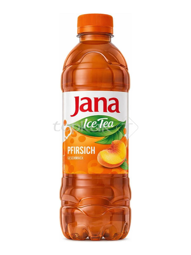 Jana Eistee Pfirsich 0,5 L – Ice Tea Pfirsich Erfrischungsgetränk