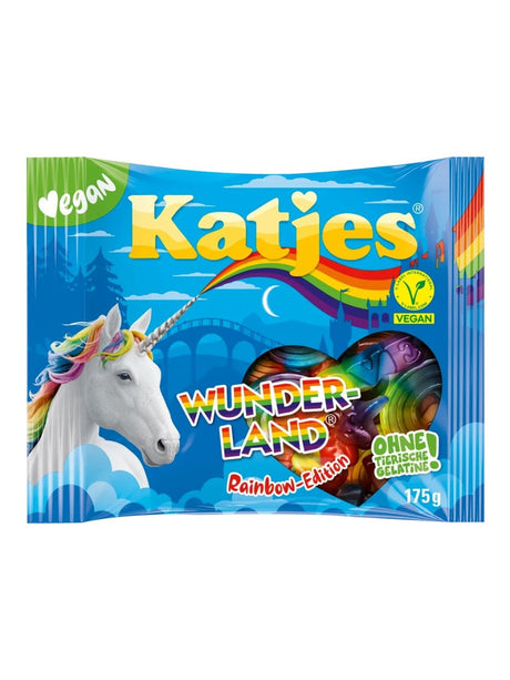 Katjes Wunderland Regenbogen Edition 175g – veganes Fruchtgummi