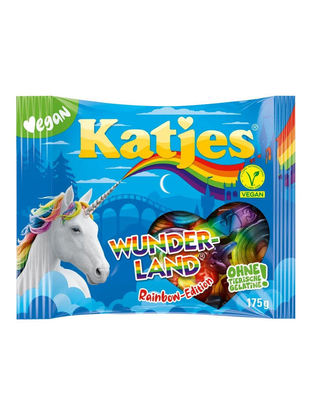 Katjes Wunderland Regenbogen Edition 175g – veganes Fruchtgummi