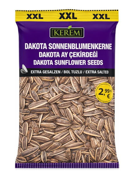 Kerem Dakota Sonnenblumenkerne 350g – Ay Çekirdeği extra gesalzen geröstet