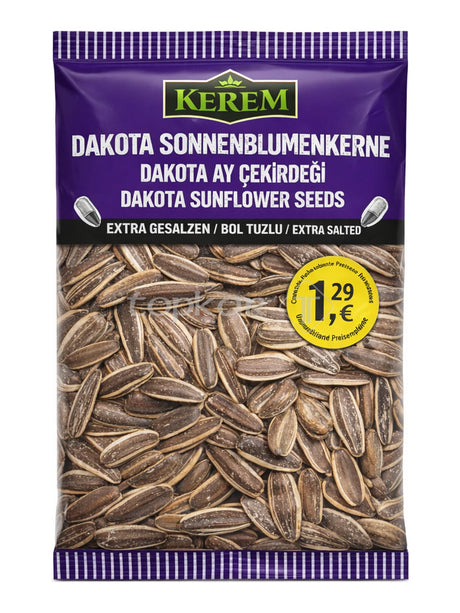 Kerem Dakota Sonnenblumenkerne 150g – Ay Çekirdeği geröstet gesalzen