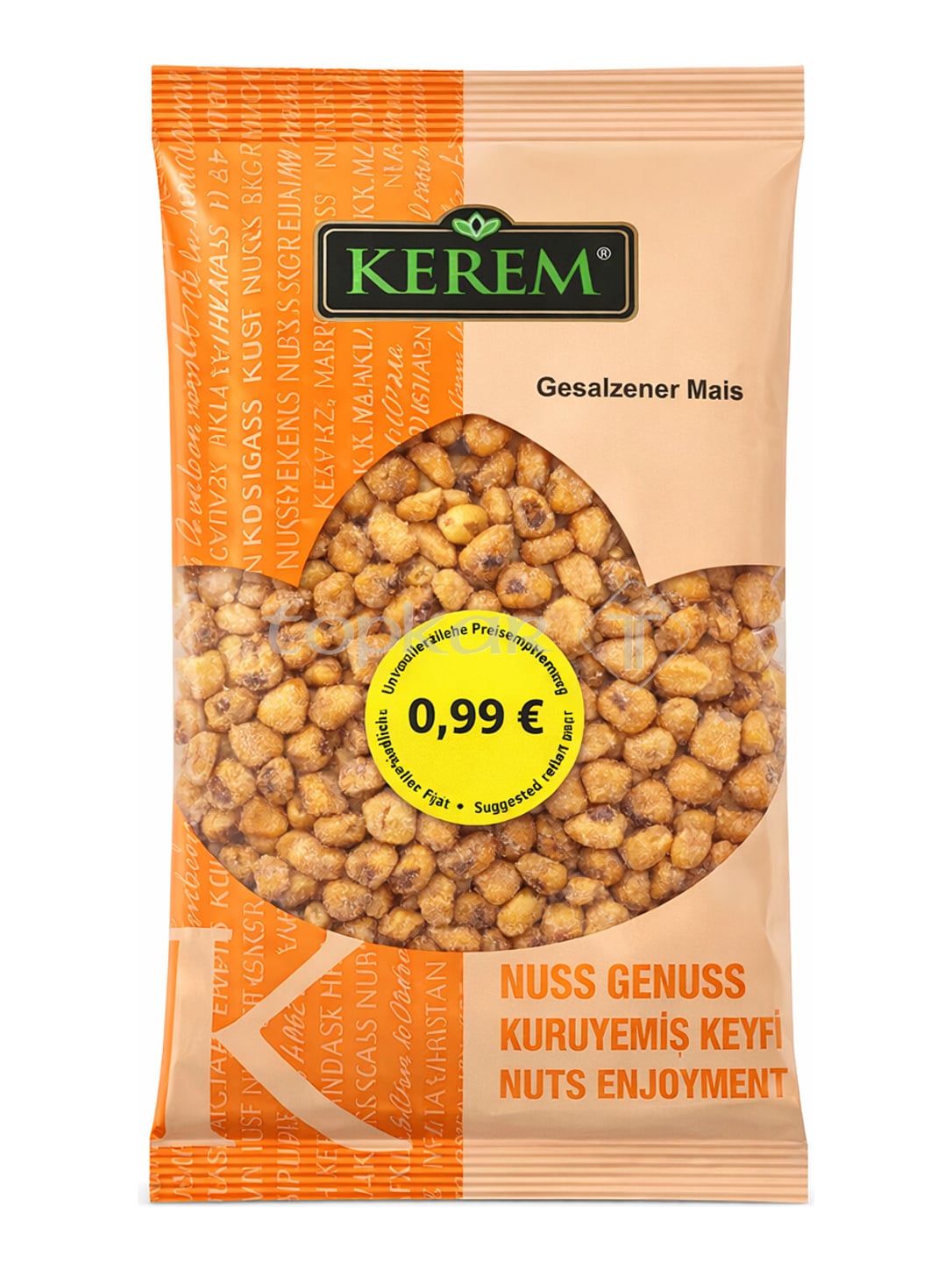 Kerem Gesalzener Mais 150g – Kavrulmuş Tuzlu Mısır gerösteter Mais