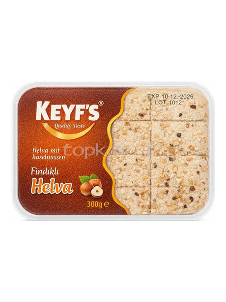 Keyfs Helva mit Haselnüssen