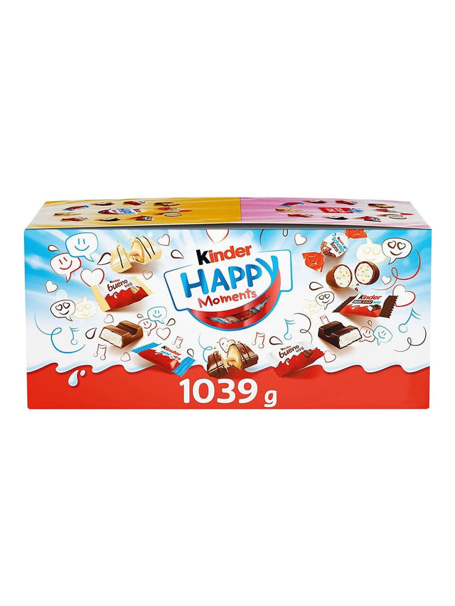 kinder Happy Moments 1039g – Ferrero Schokoladen Pralinen Mix Box