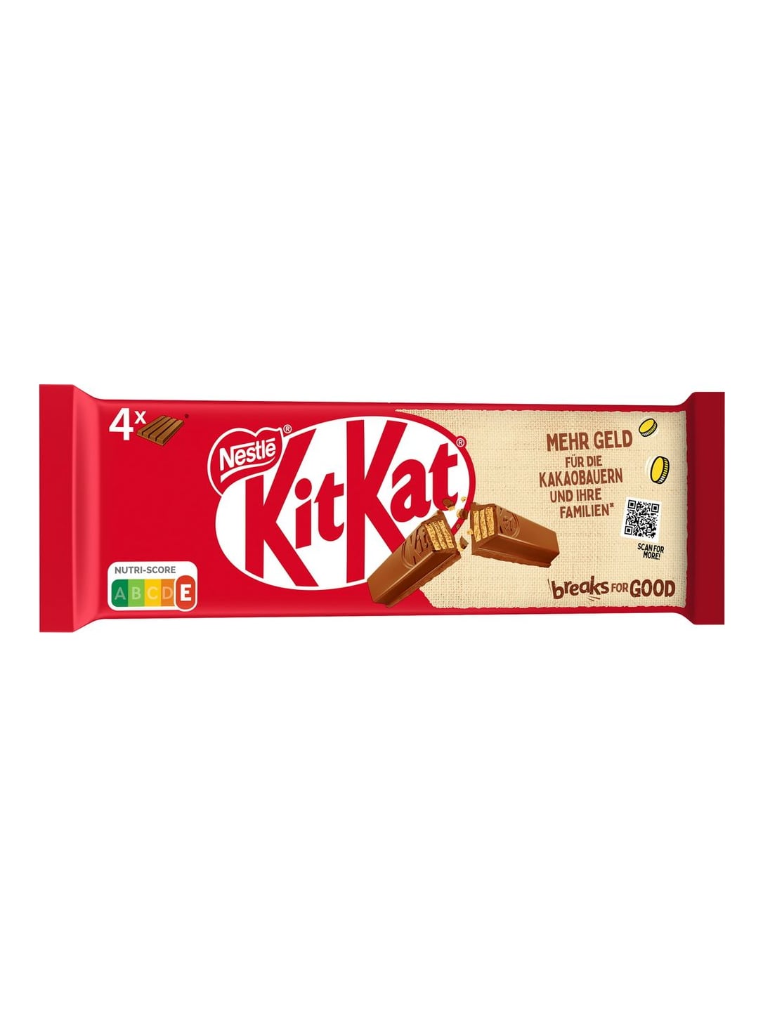 Nestlé KitKat Milk 166g – Knusperwaffel in Milchschokolade Schokoriegel
