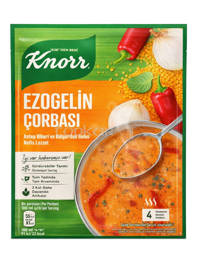 Knorr Ezogelin Suppe 65g – Ezogelin Çorbası türkische rote Linsensuppe