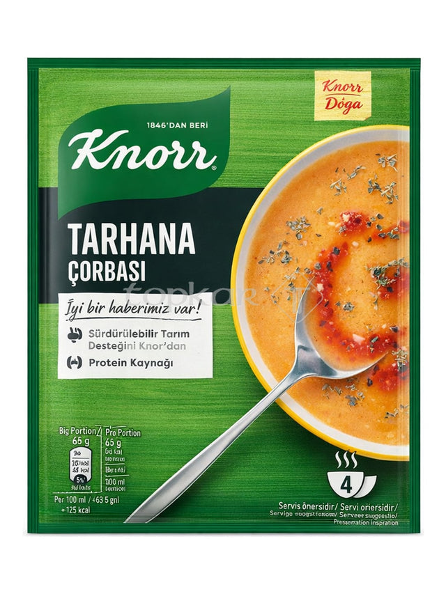 Knorr Tarhana Suppe 74g – türkische Tarhana Çorbası Instant-Suppe