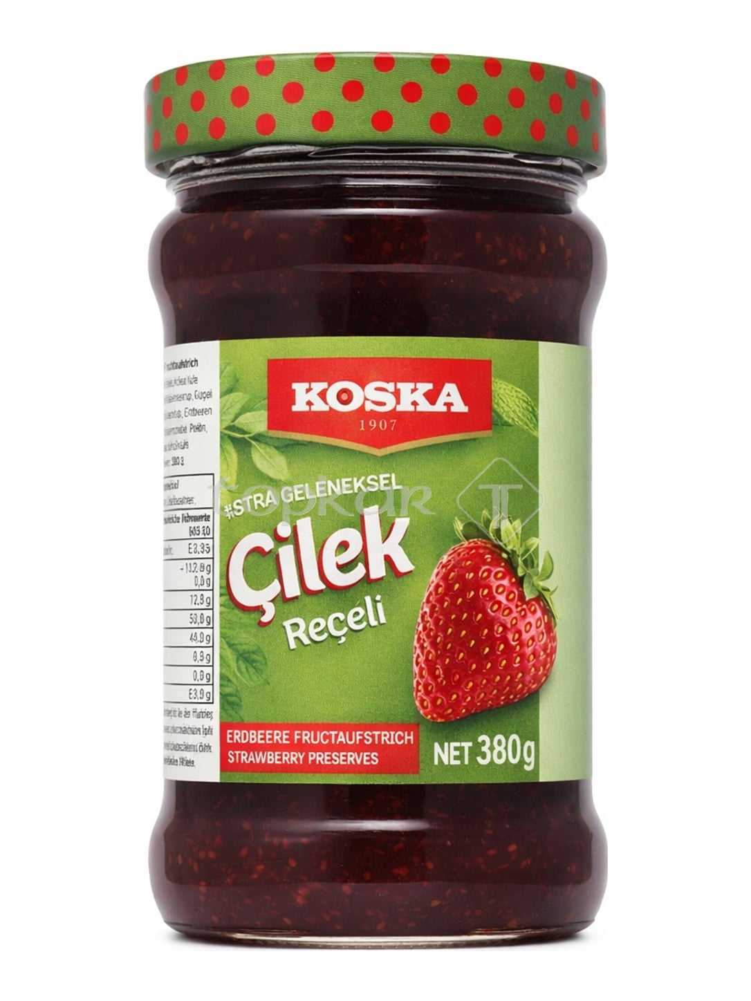 Koska Erdbeer Fruchtaufstrich