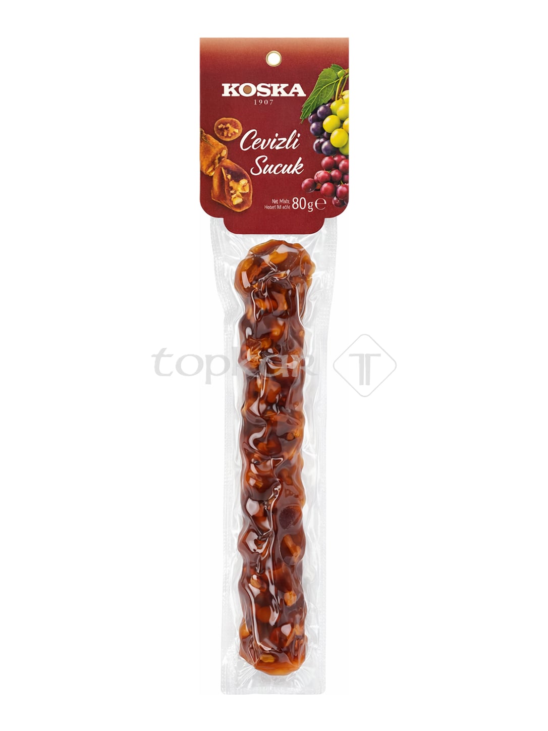 Koska Cevizli Sucuk 80g – türkische Walnuss Sucuk mit Traubensirup