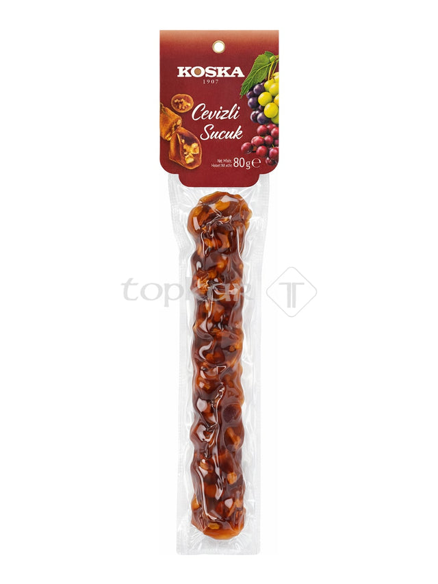 Koska Cevizli Sucuk 80g – türkische Walnuss Sucuk mit Traubensirup