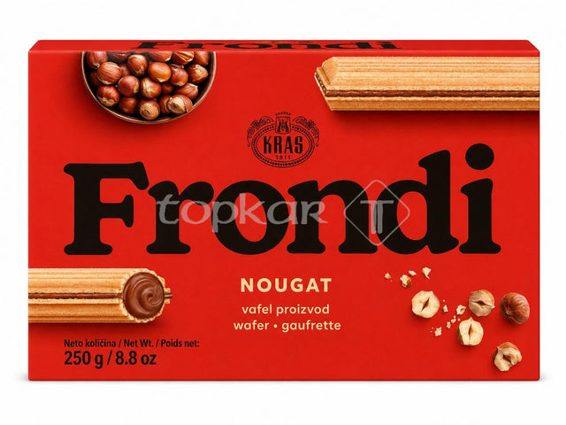 Kraš Frondi Nougat Waffeln