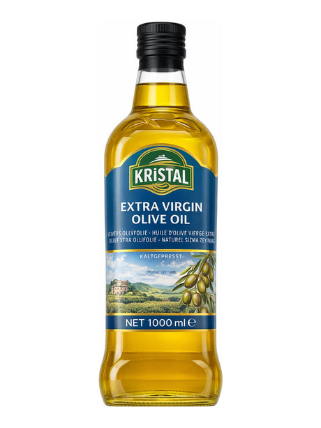 Kristal Natives Olivenöl Extra 1000 ml – Natürel Sızma Zeytinyağı kaltgepresst aus Anatolien