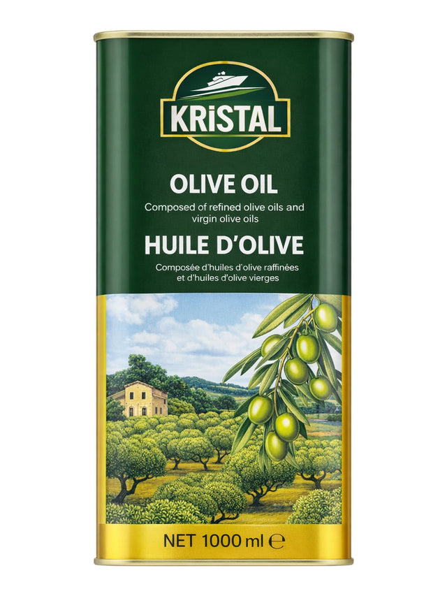 Kristal Olivenöl 1000 ml – Zeytin Yağı Speiseöl aus der Türkei