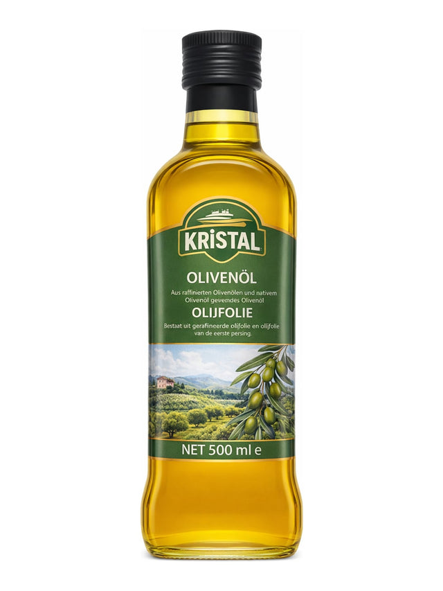 Kristal Olivenöl 500 ml – Zeytinyağı türkisches Olivenöl raffiniert