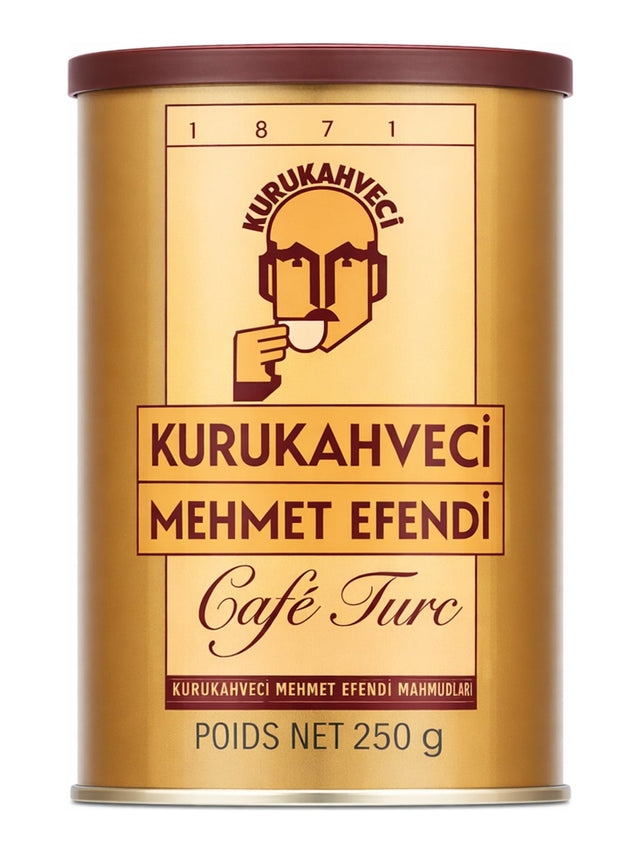 Kurukahveci Mehmet Efendi Türkischer Kaffee 250g – Türk Kahvesi gemahlener Arabica-Kaffee