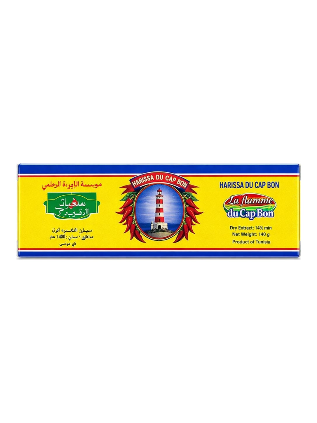 La Flamme du Cap Bon Harissa du Cap Bon 140g – scharfe tunesische Würzpaste Harissa