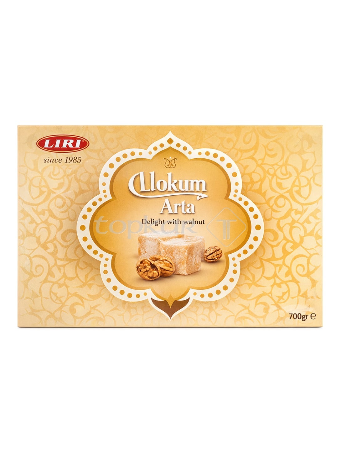 Liri Lokum mit Walnuss