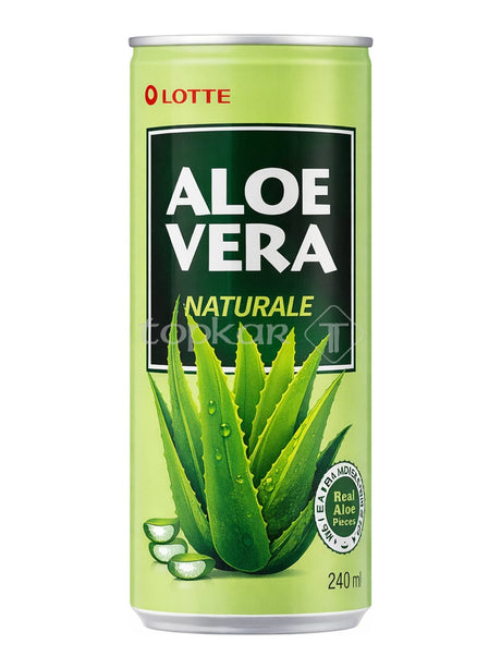 Lotte Aloe Vera Naturale 240 ml – koreanisches Aloe-Vera-Getränk Traube