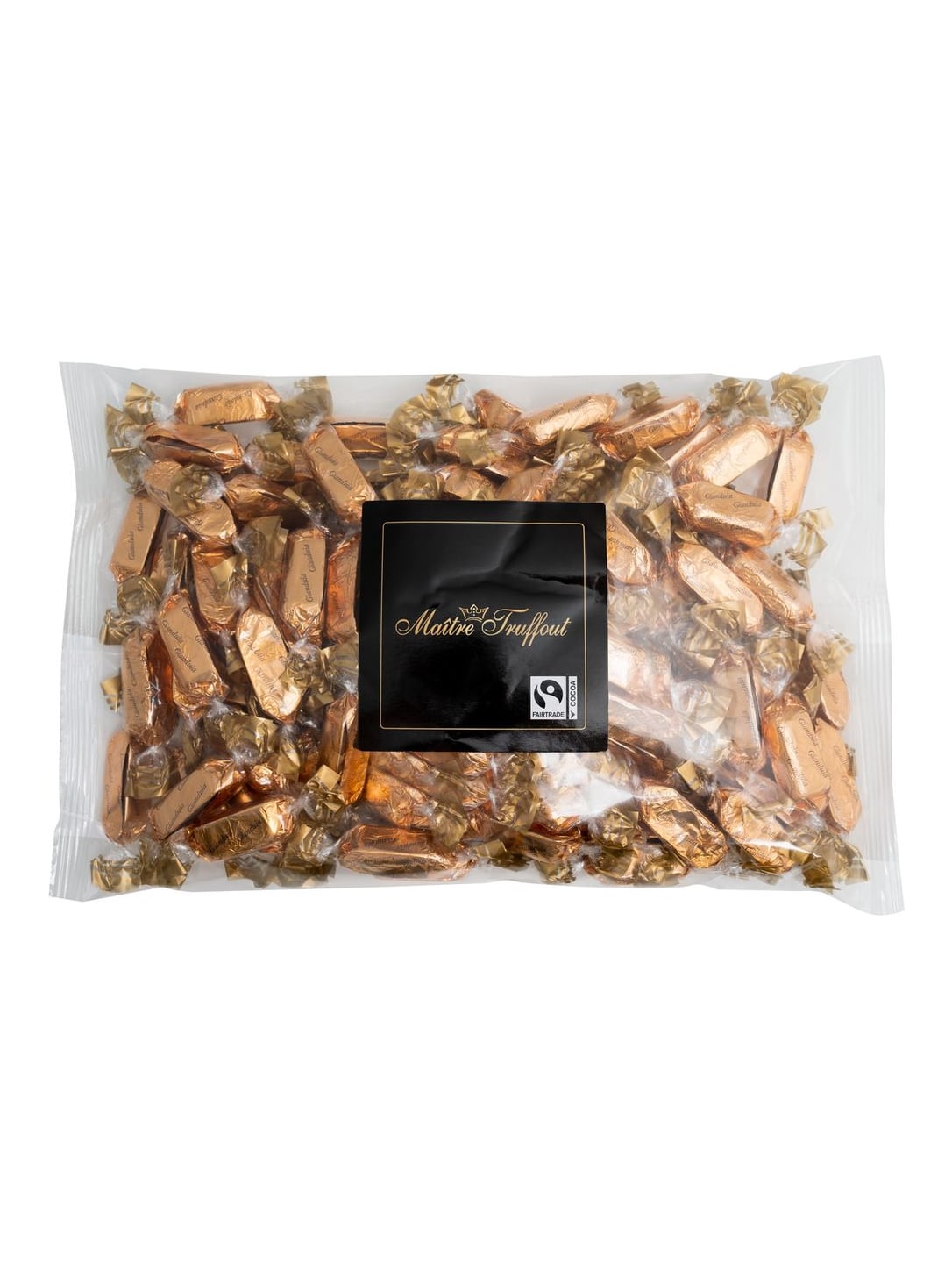 Maître Truffout Gianduiotti 1 kg – italienische Haselnuss-Pralinen Gianduja