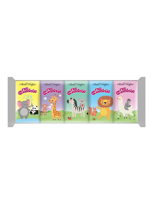 Maître Truffout Milchschokolade 75g – Mini-Täfelchen zartschmelzend