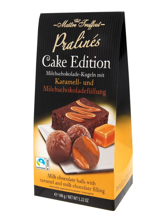 Maître Truffout Pralinen Cake Edition 148g – Karamell & Milchschokolade Pralinen