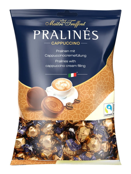 Maître Truffout Pralinen 125g – Cappuccinocreme Milchschokolade