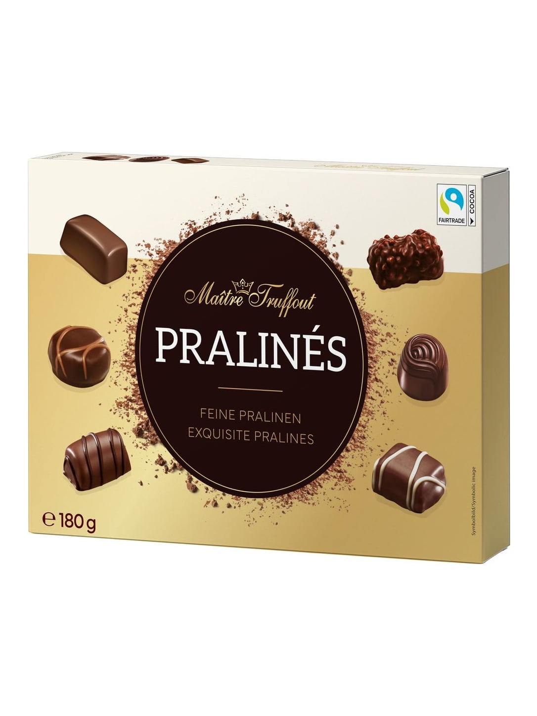 Maître Truffout Pralinenmischung Exquisite 180g – feine Pralinen Mischung
