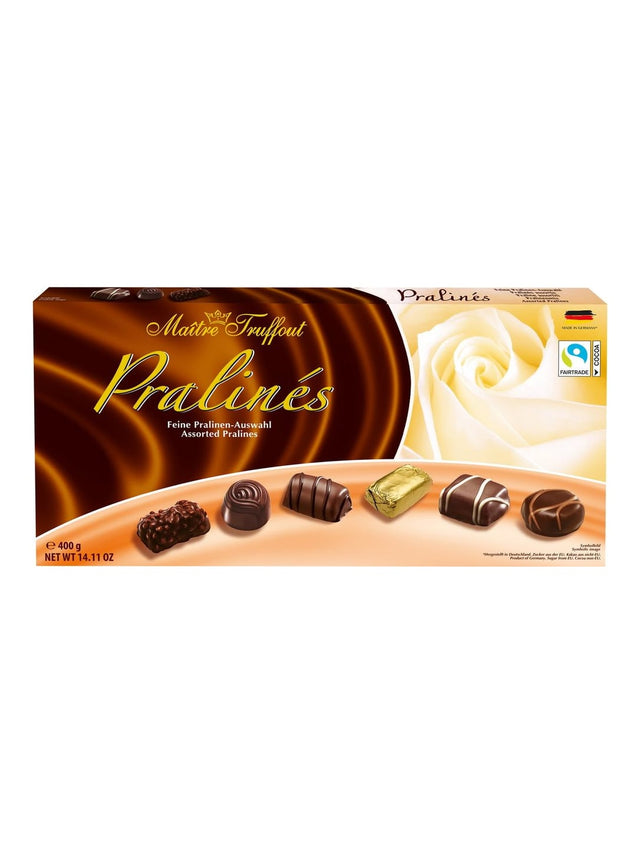 Maître Truffout Pralinenmischung Exquisite 400g – feine Pralinen