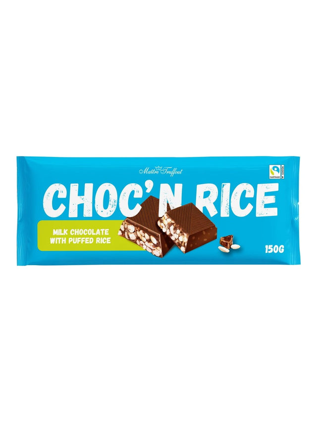 Maître Truffout Vollmilchschokolade Puffreis 150g – Choc'n Rice Puffreis Schokolade