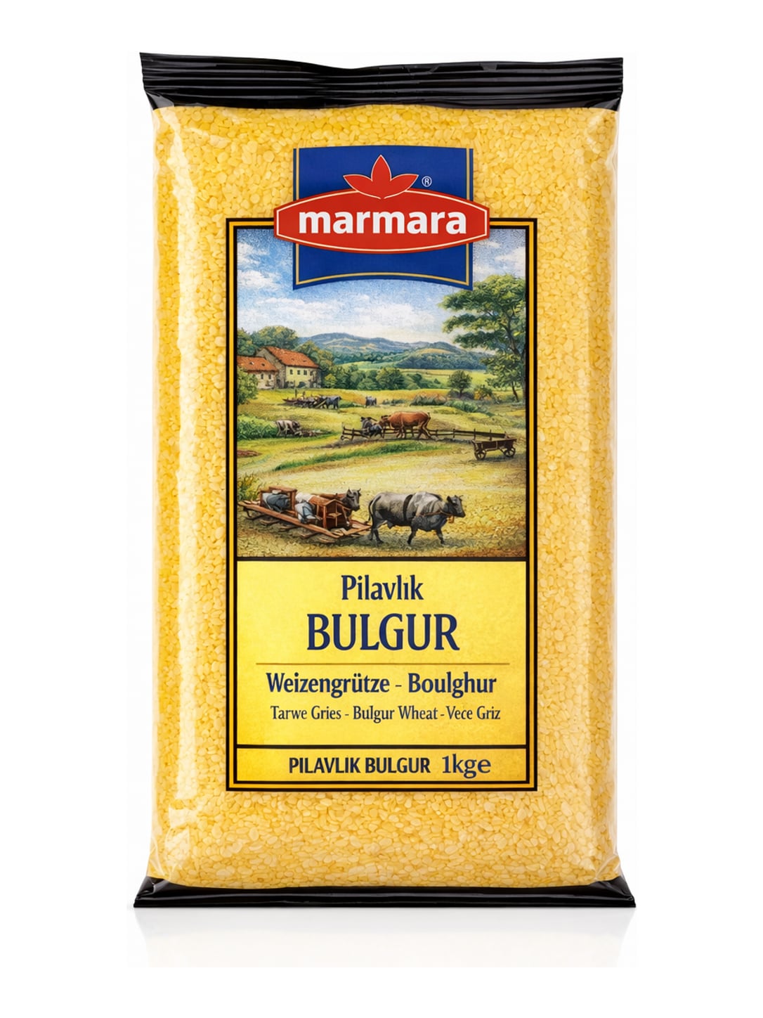 Marmara Pilavlık Bulgur 1 kg – grobe Weizengrütze türkischer Bulgur