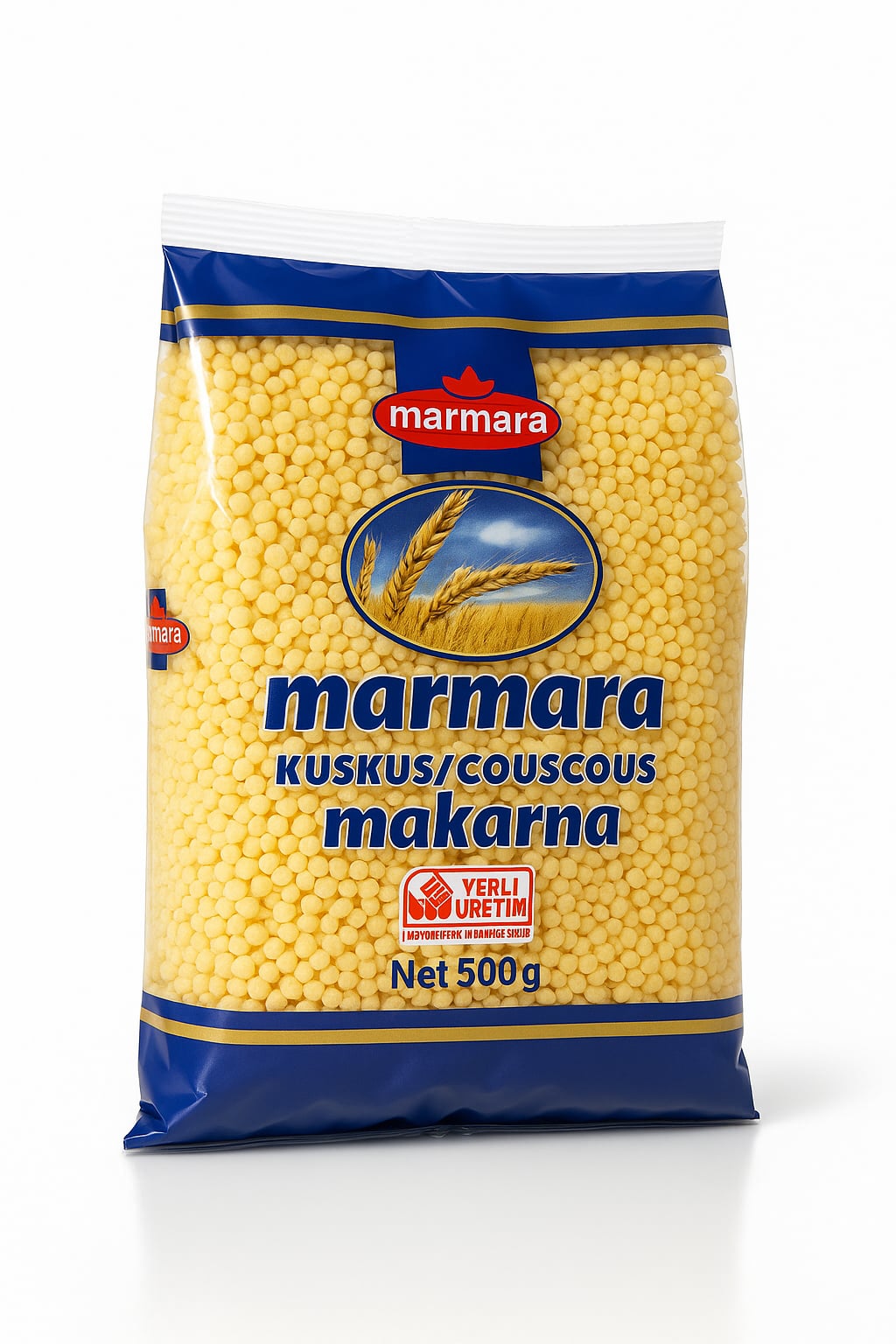 Marmara Kuskus Couscous Makarna 500g – Couscous-Nudeln aus Hartweizengries