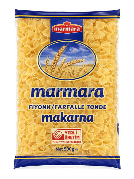 Marmara Farfalle 500g – Fiyonk Makarna Schleifennudeln aus Hartweizengrieß