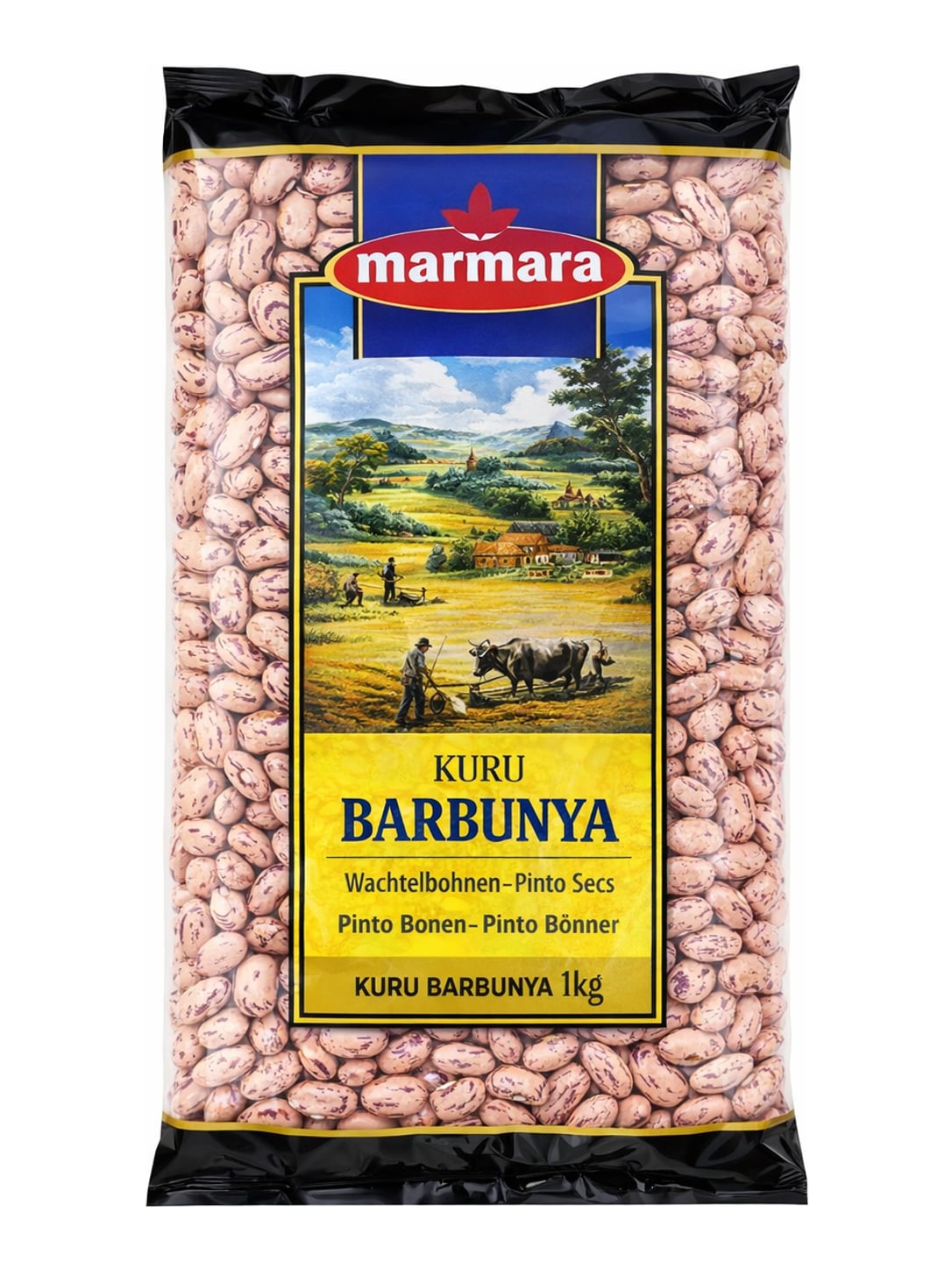 Marmara Kuru Barbunya 1 kg – Getrocknete Pintobohnen Wachtelbohnen