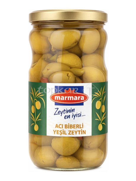 Marmara Grüne Oliven mit Chili