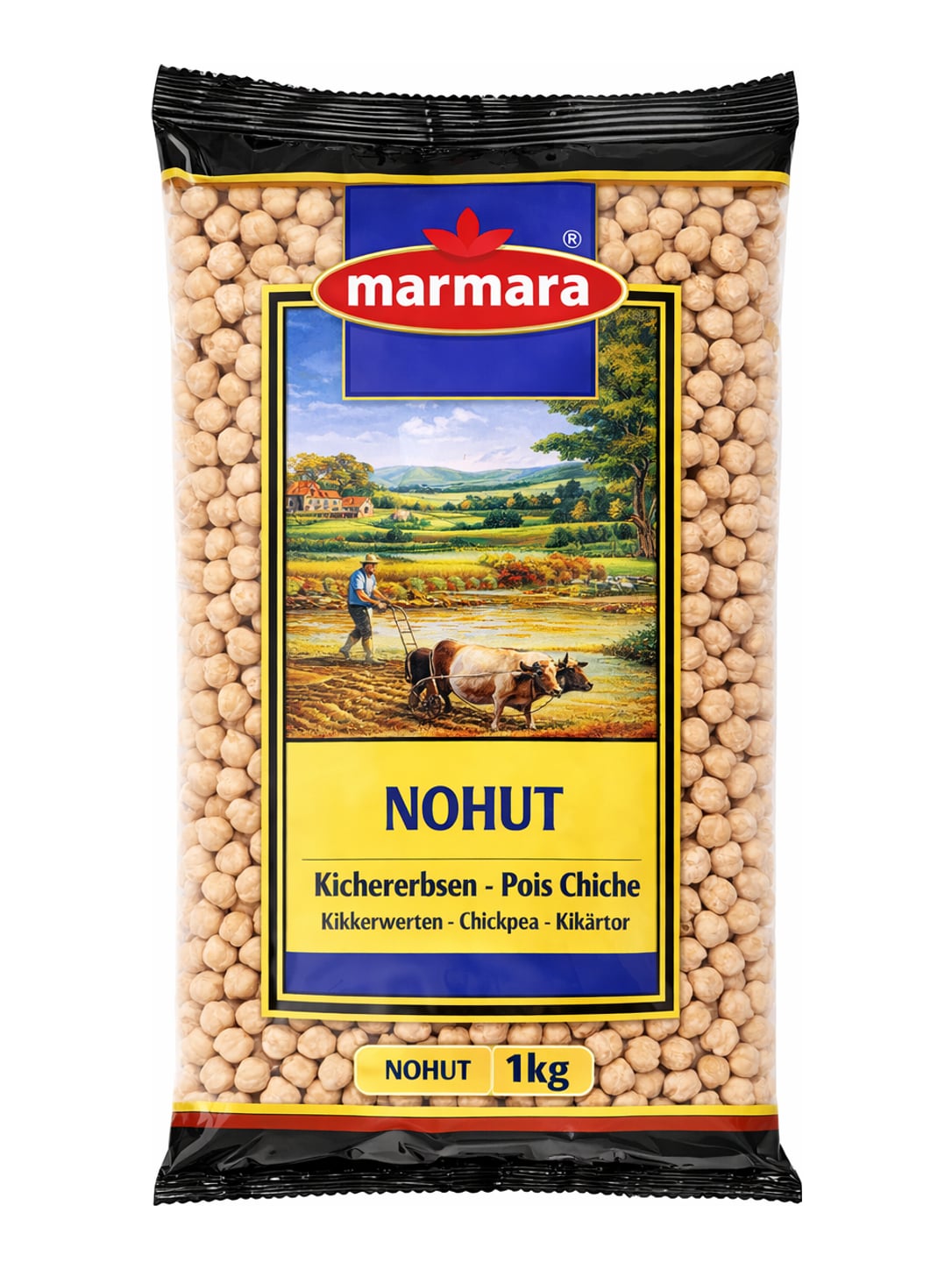 Marmara Kichererbsen 1 kg – Nohut getrocknete Hülsenfrüchte