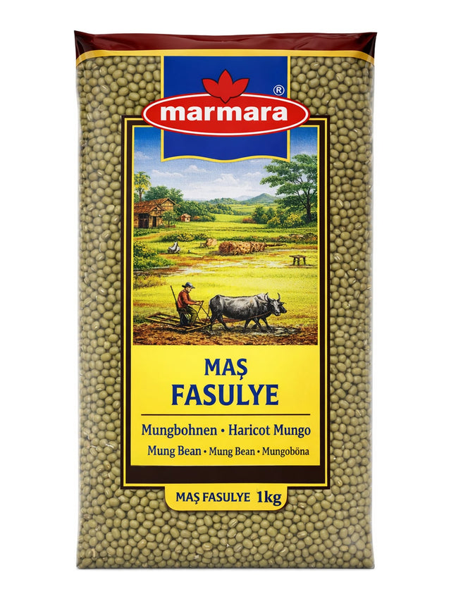 Marmara Mungbohnen 1 kg – Maş Fasulyesi grüne Hülsenfrüchte aus Bolivien