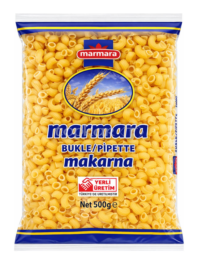 Marmara Nudeln Spiralen 500g – Bukle Makarna Hartweizengrieß Pasta