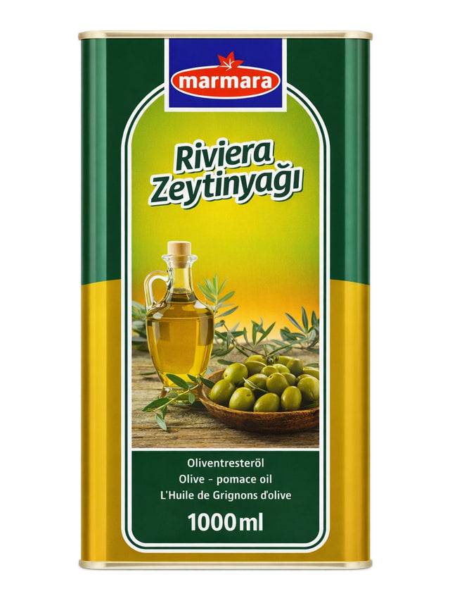 Marmara Riviera Zeytinyağı 1000 ml – Oliventresteröl Olive Pomace Oil