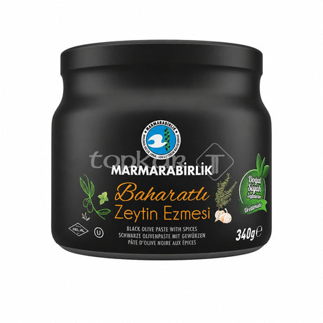 Marmarabirlik Schwarze Olivenpaste mit Gewürzen