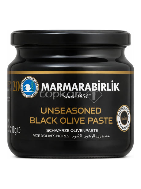 Marmarabirlik Schwarze Olivenpaste Pur