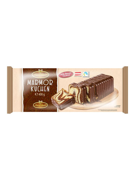 Meister Moulin Marmorkuchen 400g – saftiger Rührkuchen mit feiner Schokoglasur