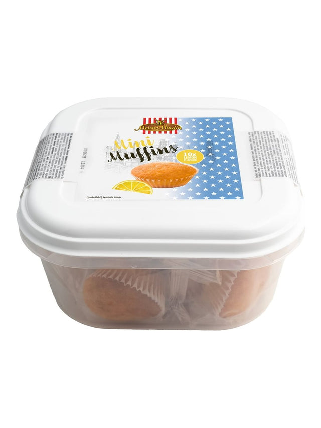 Meister Moulin Mini Muffins Lemon 250g – Zitronen Mini-Muffins Gebäck