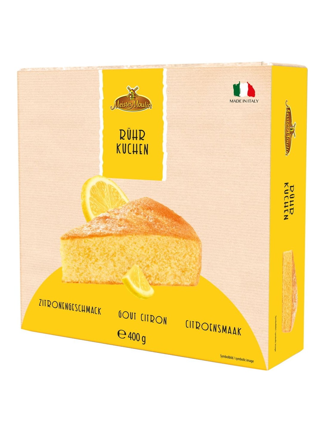 Meister Moulin Rührkuchen Zitrone 400g – saftiger Zitronenkuchen