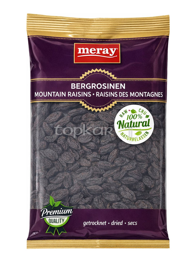 Meray Bergrosinen 250g – Dağ Üzümü kernlose Rosinen aus Usbekistan